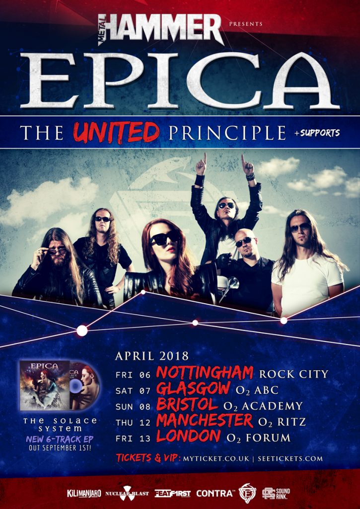 epica tour uk