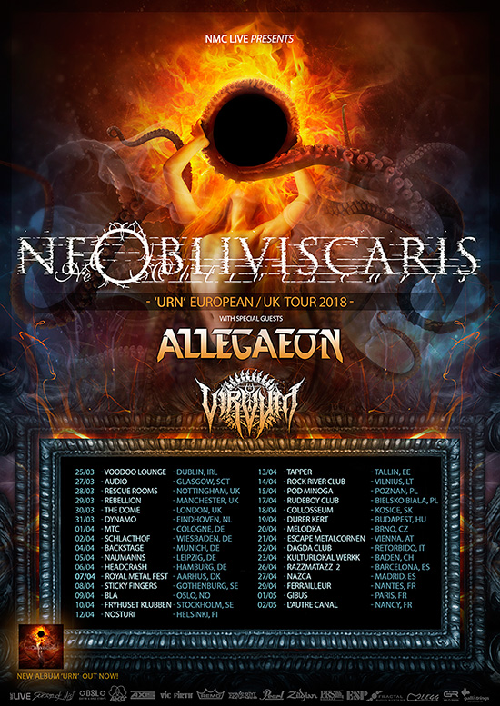 Allegaeon On Tour Maximum Volume Music